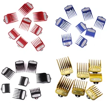 Металлическая машинка для стрижки волос насадка гребень Замена машинка для стрижки волос защита для стрижки волос 8 размеров машинка для стрижки волос предельная направляющая гребень набор