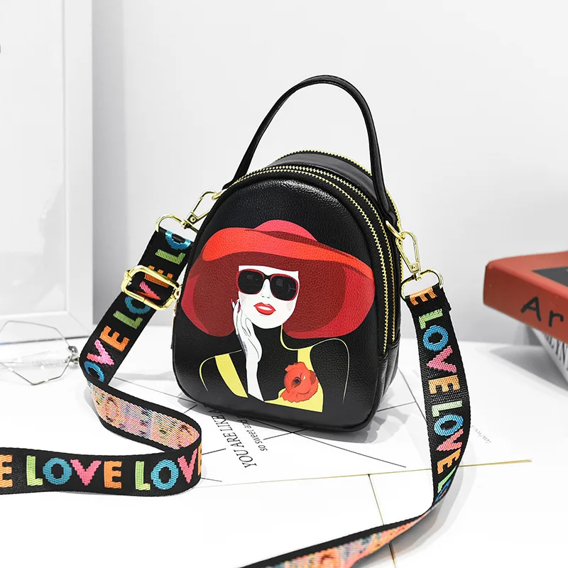 

Small Bag Women's 2018 New Style Fashion WOMEN'S Bag Korean-style Fresh Graceful Fashion Shoulder Bag