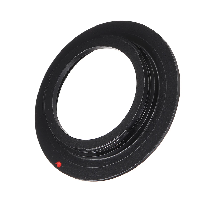Mayitr 1pc Black Aluminum M42 MD Film SLR Mount 42mm Screw Lens Adapter