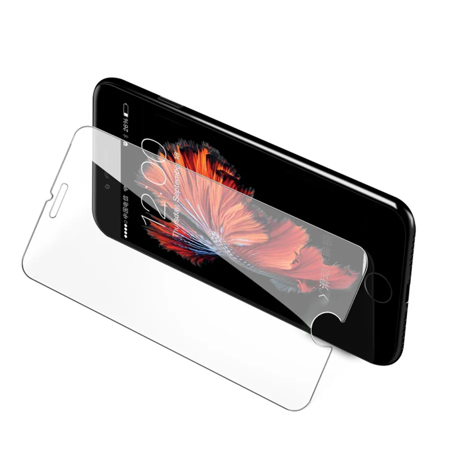 2.5D Защитное стекло для iPhone 7 8 6s Plus X XS Max XR Защитная пленка для экрана 4 5S защитное закаленное стекло для 7 8 6s Plus стекло