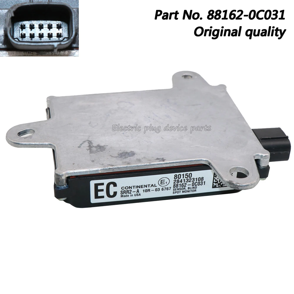 

OEM 88162-0C031 Blind Spot Monitor Sensor for Toyota Tundra 5.7L 2016-2017 88162-0C030 88162-0C032