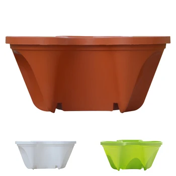 

Stackable Three Pedal Pot Basket Container, White Qty: 1Pcs