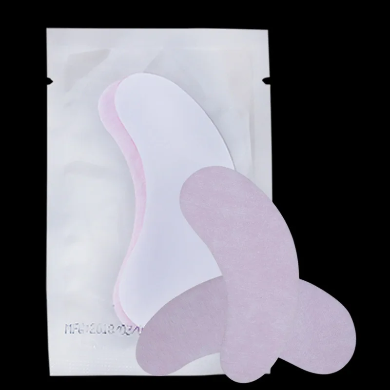 Бумажные накладки для наращивания ресниц бумажные наклейки безворсовые