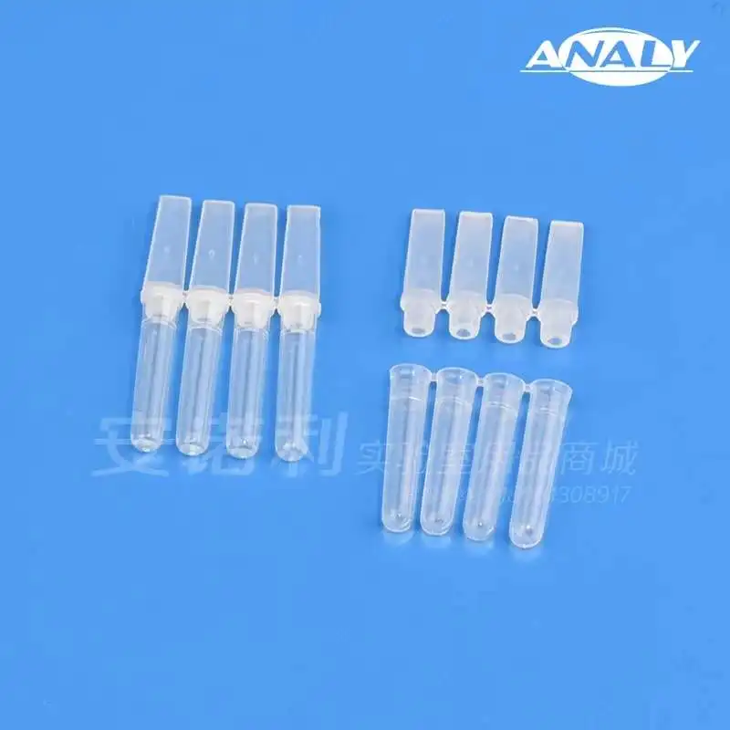 0.1ml quantitative PCR tube, four connected tubes, four row tubes, special for Qiagen rotor gene fluorescent PCR instrument