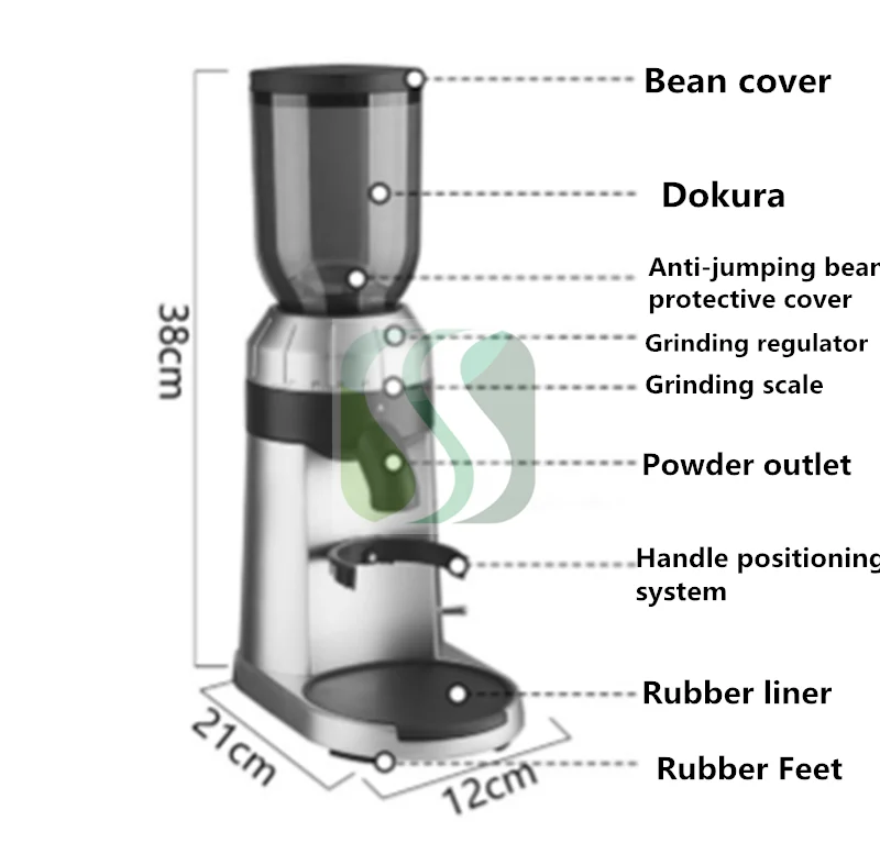 Multifunction Labor Saving Coffee Beans Processing Tool  Automatic Grinding Powder Disintegrator Machine Micronizer Equipment 6