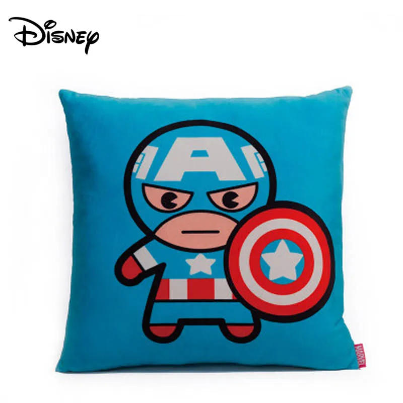 

Disney Pillow Marvel Iron Man Spider-Man Pattern Pillow Captain America Thunder Eagle Eye Superhero Series Pillow