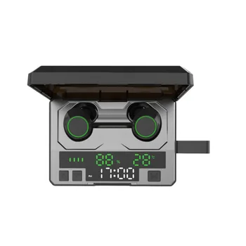 

1536 LED Digital Display Universal Portable Wireless Hi Fi Waterproof Charging Box Touch Control Sports Bluetooth Earphone