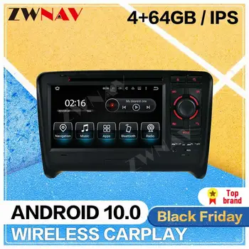

carplay Android 10 touch screen Car multimedia player for Audi TT 2006-2011 car gps navigation Auto Radio Audio stereo head unit