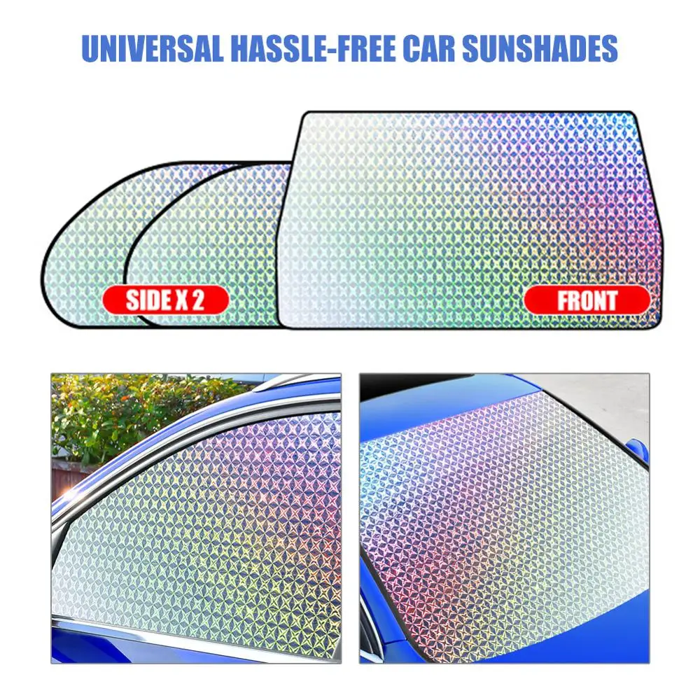 Car Sunscreen Insulation Sun Block Sun Visor Blinds Sun Visor Interior