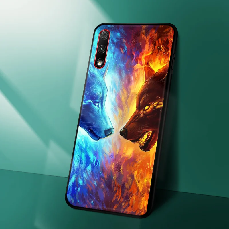 Чехол для Huawei Honor 9 Lite чехол силиконовый мягкий из ТПУ телефона 9X чехлы на заднюю
