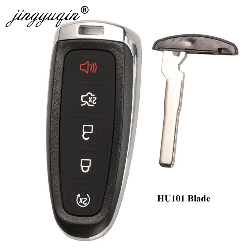 JINGYUQIN SMART REMOTE KEY FOB M3N5WY8609 315MHZ ID46 FOR FORD EDGE ESCAPE EXPLORE EXPEDITION FLEX FOCUS TAURUS CAR KEYLESS
