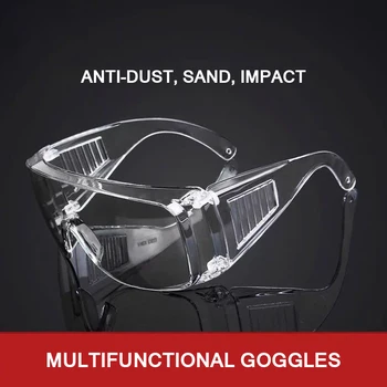 

2020 New Protective Safe Eye Protection Goggles Children Glasses Eyes Protector Unique Louver Transparent Goggles Anti-Virus
