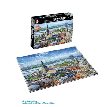 

Interesting Toys Adults Reduce Pressure Puzzle Game Home 500 Piece Puzzles jigsaw puzzle educational toys развивающие игрушки