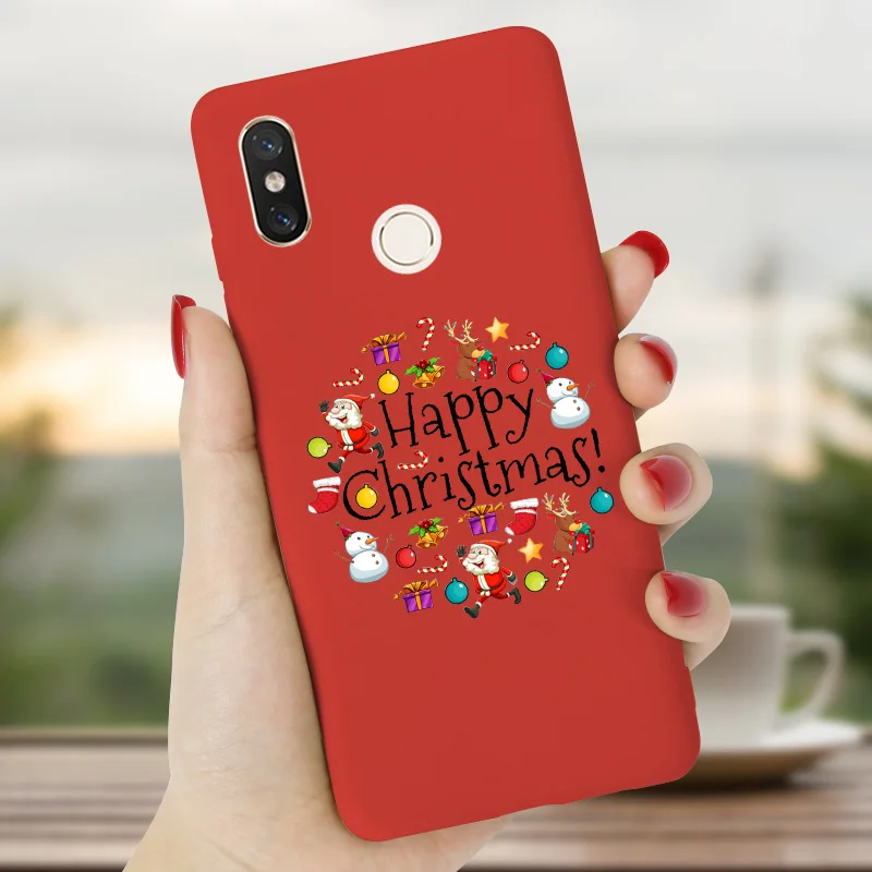 HODLH1 Рождественский Красный силиконовый чехол mi Note 8 PRO для Xiao mi Red mi Note 8T 7 6 PRO 5 Plus 5A 6A 7A 8A mi 8 Lite K20 9T A3 A2 Capa - Цвет: HODLH1