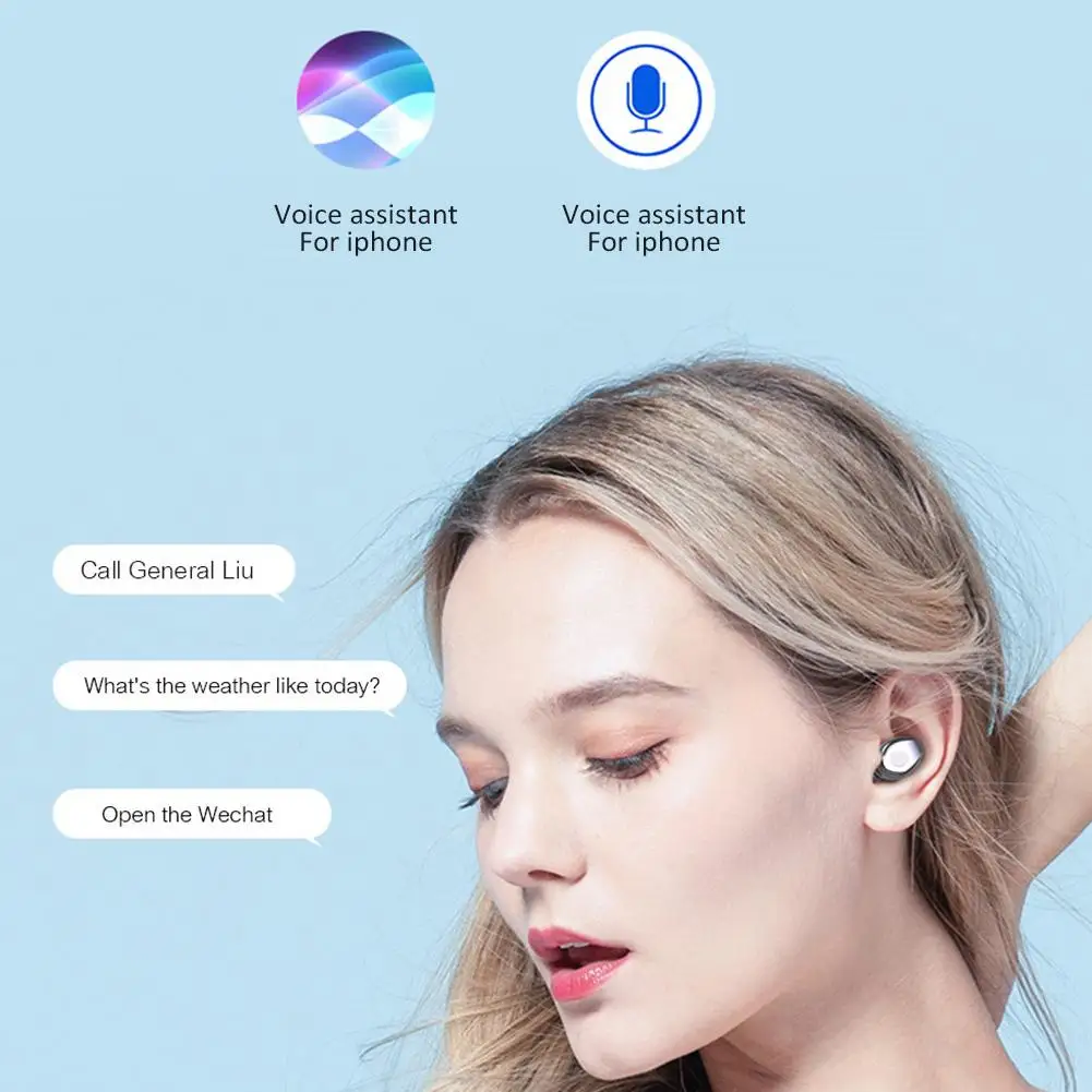 Беспроводные bluetooth-наушники с bluetooth-динамиком 2 в 1 TWS, беспроводные Светодиодные bluetooth-наушники, гарнитура для громкой связи