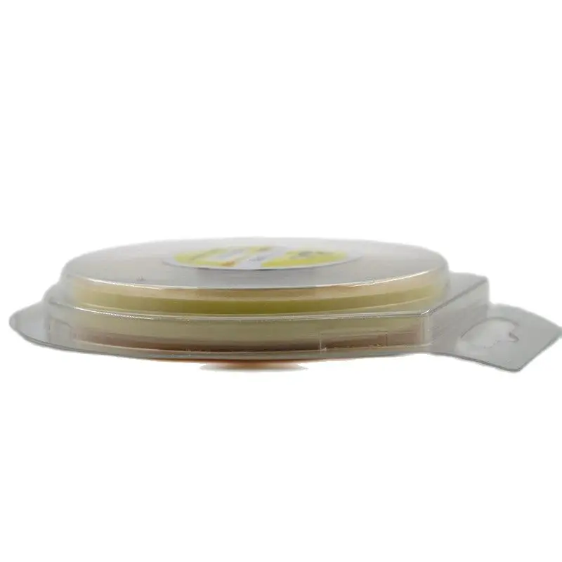 1 Roll 0.8cm Width 36 Yards Beige Lace Front Wig Tape Toupee Adhesive Tape Hair System Tape For Hair Extension/Lace Wig/Toupee