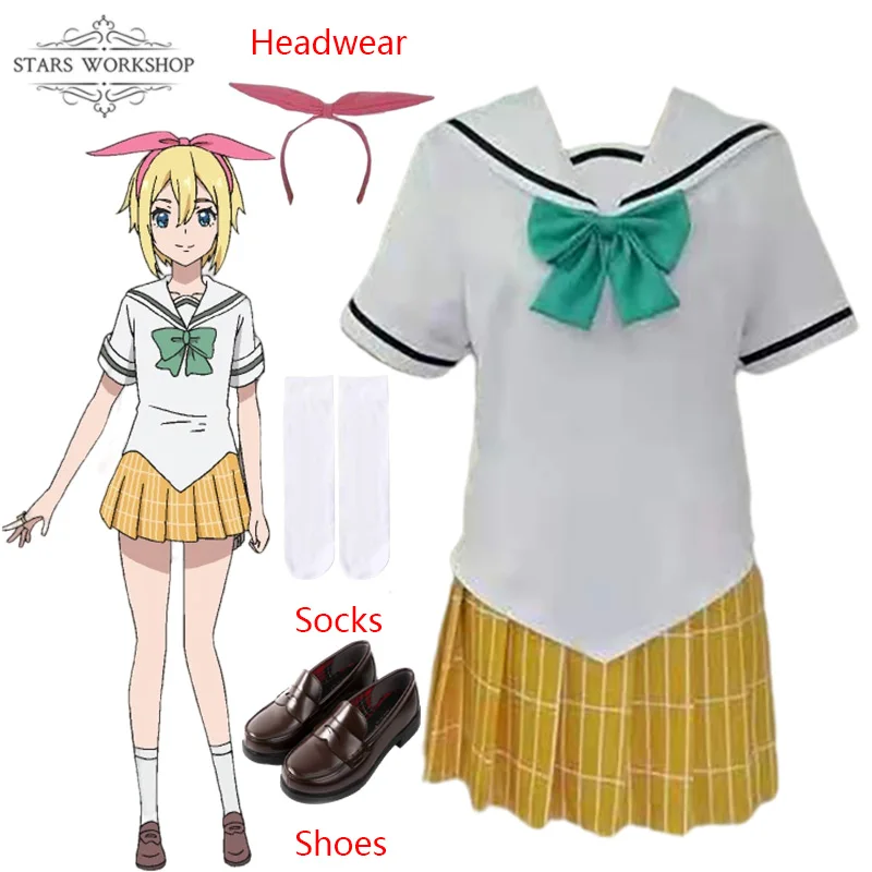 

Костюм для косплея аниме Mahou Shoujo Site, костюм амагая коодима для косплея, магический костюм для девочек, школьная форма, женское платье