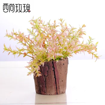 

Living Room Table Teapoy Table Decorations Furnishings Plug Floral Plastic Flower Small Flower Creative Artificial Flower Shouzh