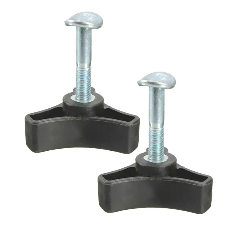 

2Pcs Triangle Handle Knob Nuts Screw Bolts Set For Honda Lawn Mower Machine