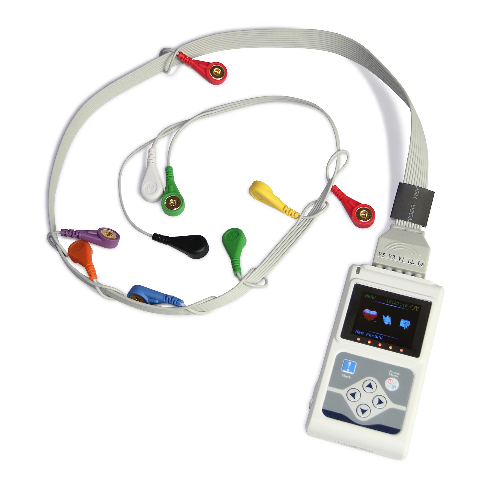 Contec производитель 12 каналов Contec TLC5000 ручной ЭКГ/ЭКГ Holter система мониторинга CE FDA Сертифицированная