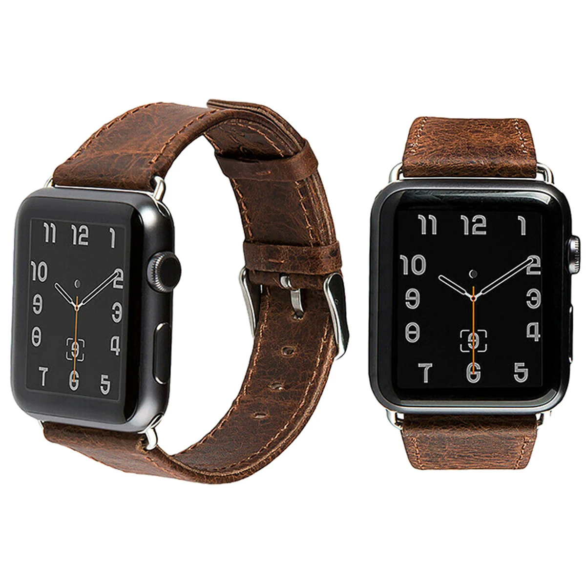 2 Цвет Лидер продаж кожаный ремешок для наручных часов Apple Watch, версии 4/3/2/1 Спортивный Браслет 40 мм 44 мм, ремешок для наручных часов iwatch, 4 полосы