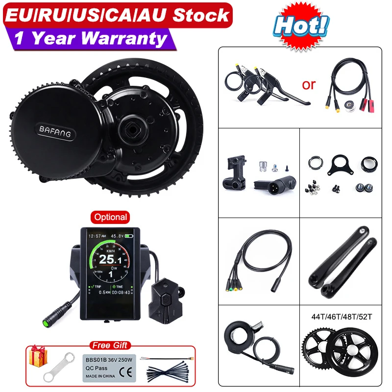 750w mid drive electric bike