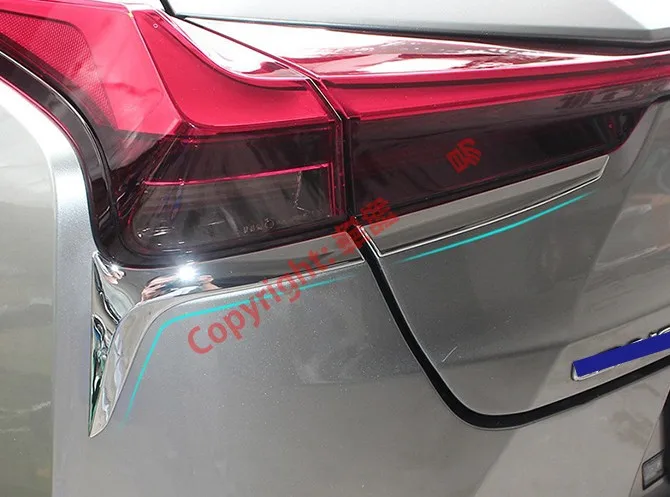 ABS хромированный задний светильник с задней рамкой для Lexus UX UX200 250H 260H