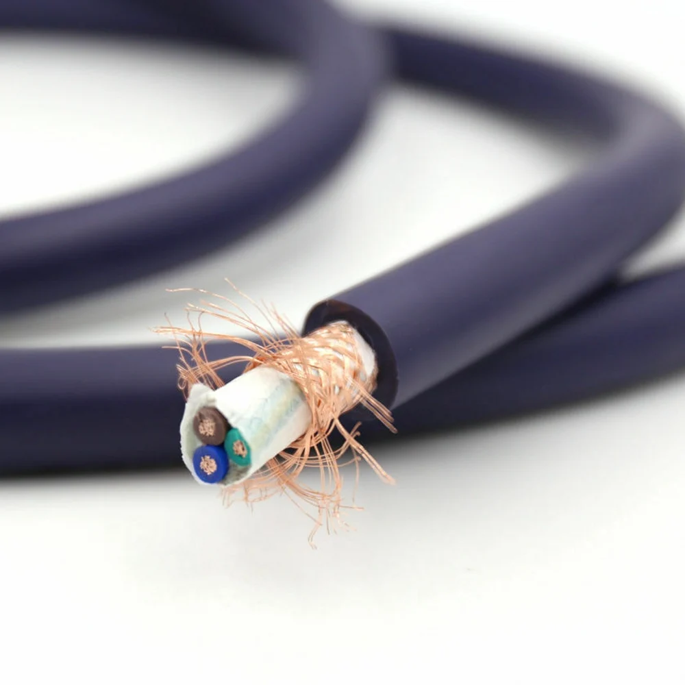 HIFI T1 pcocc 9awg FIHI медный аудио нагревательный шнур питания Furukawa|Кабели VGA| |