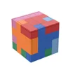 MOC Three Dimensional Puzzle Magic Cube Building Blocks Set Intelligence Box Model Case Bricks Toys For Children Birhtday Gifts