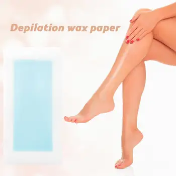 

10pcs Lady Depilatory Paper Wax Hair Removal Ficail Legs Body Effetive Hair Removal Lightening Smooth Care TSLM1