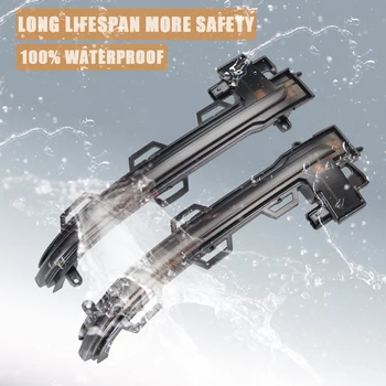 

Dynamic Turn Signal Light Flowing Water Blinker Sequential Indicator Blinker For BMW X3 X4 X5 X6 F25 LCI F26 F15 F16 2014-2018