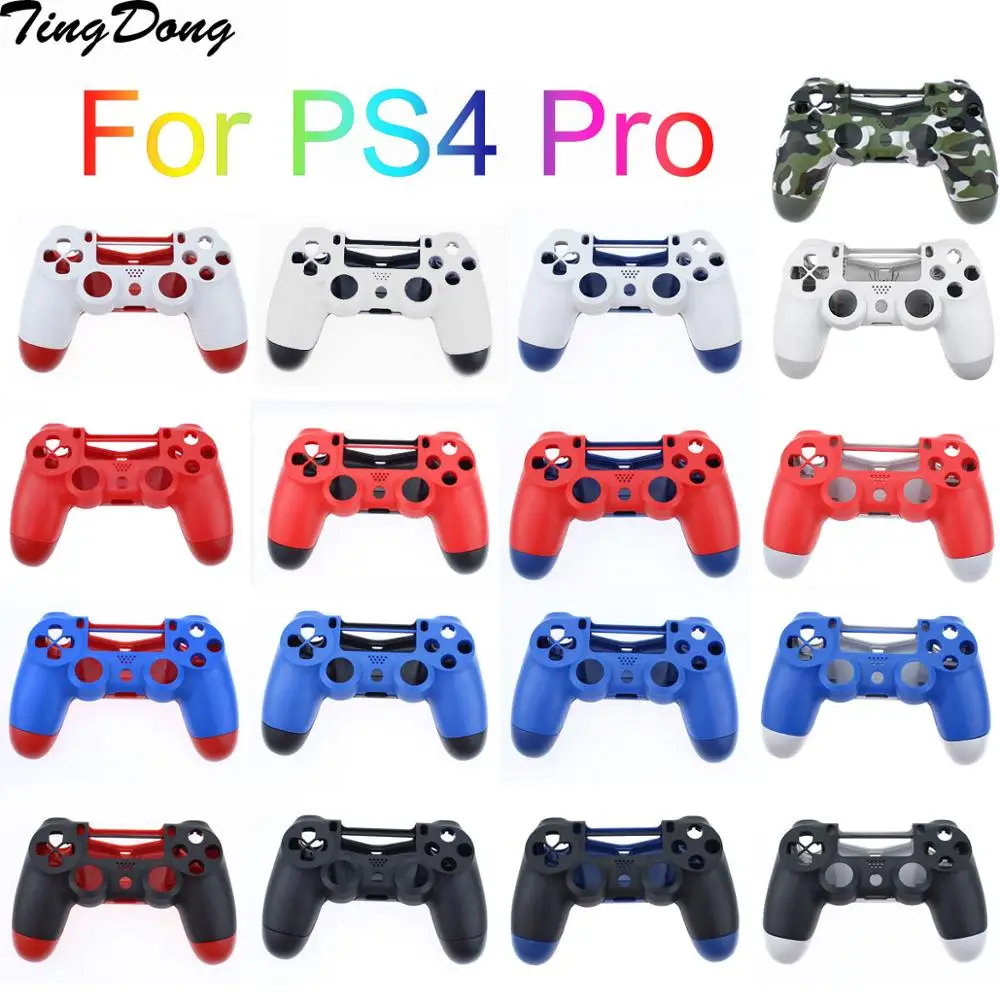 Сменный пластиковый чехол для беспроводного контроллера Sony PS4 Pro JDS 040 передняя и