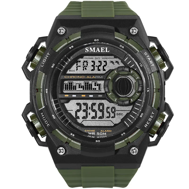 

SMAEL Watch S Shock Men Sport Watches Big Dial Men Watch 1438 Led Digital Watch reloj hombre erkek kol saati relogio masculino
