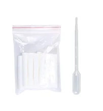 10Pcs Aromatherapy Inhaler Refill Wick Stick Package,Nasal Inhaler Replacement Wicks with a dropper 8x51mm