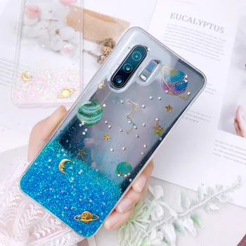 

DIY case for iPhone 11 pro max starry sky phone cover iP XS MAX handmade shell ip 6/6s 7/8 plus bling star X/XR couple gift