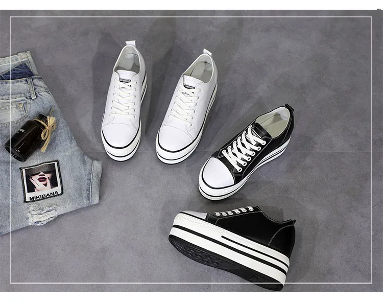 Pantshoes/обувь на платформе; Новинка года; стильные женские туфли на танкетке, визуально увеличивающие рост