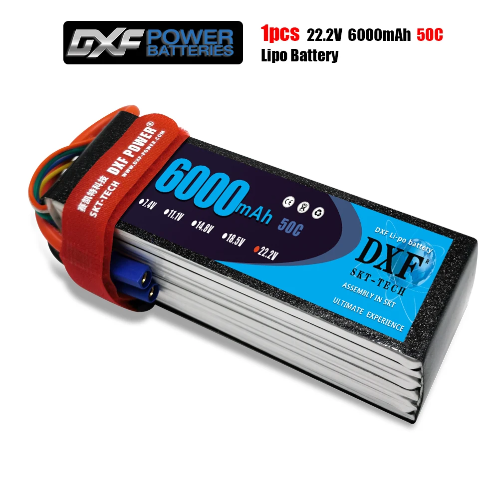 Yowoo Graphene-batterij 2200mAh 6S 22.2V 130C LiPo-batterij met XT60