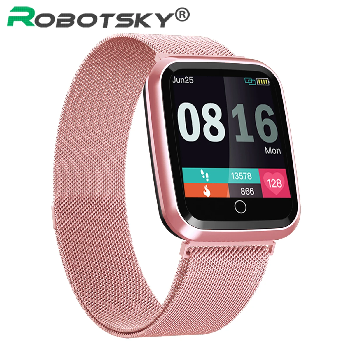 

N99 Smart Watch IP68 Waterproof Fitness Tracker Heart Rate Monitor Sports Smartwatch Women Men for Android IOS PK P70 P68