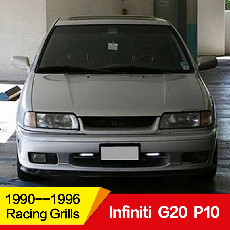Используется для Infiniti G20 p10 Racing Grills 1990 92 93 94 95 96 лет Refitt Передняя Центральная гоночная решетка крышка аксессуары