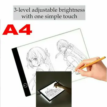 

Durable LED Stencil Board Light Box Artist Tracing Drawing Copy Plate Table