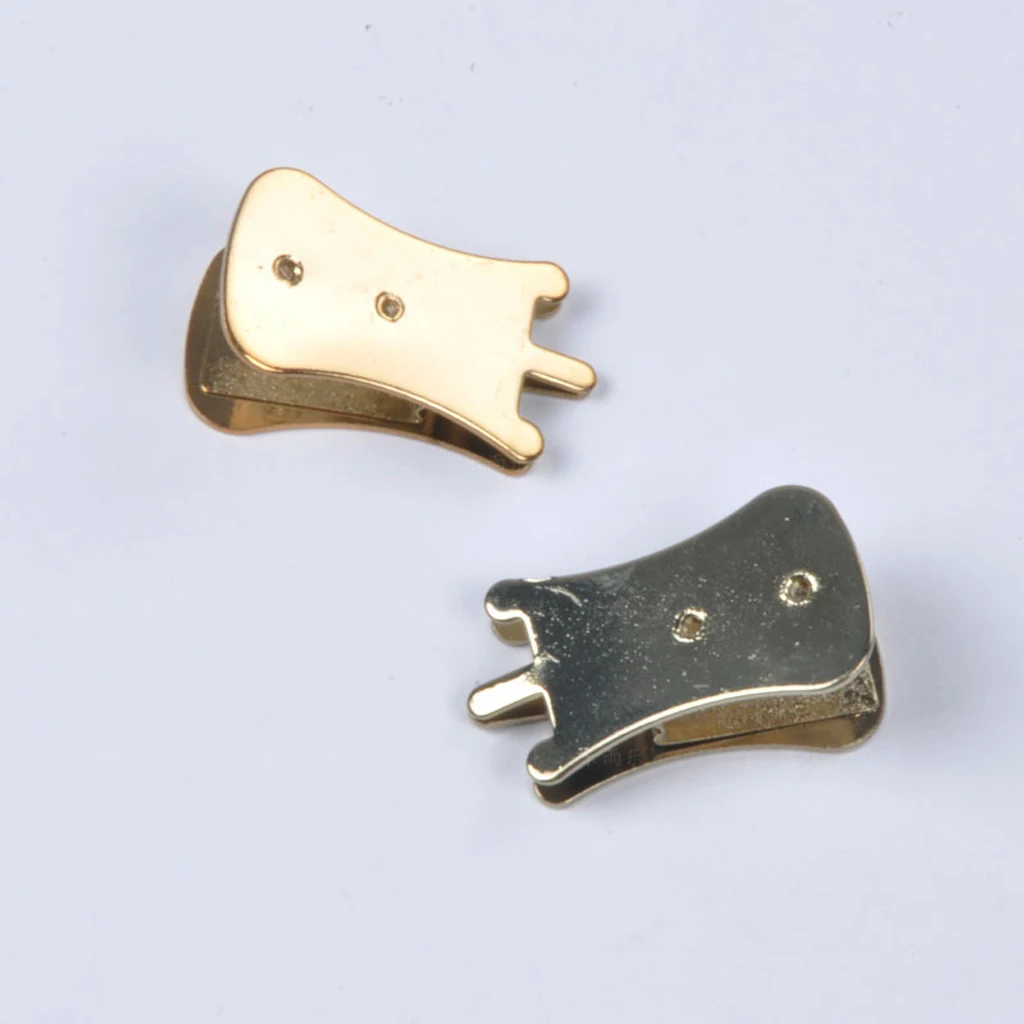 Portable Metal Mute Silencer Quiet Practice Mute For Chinese Violin Erhu Golden Color