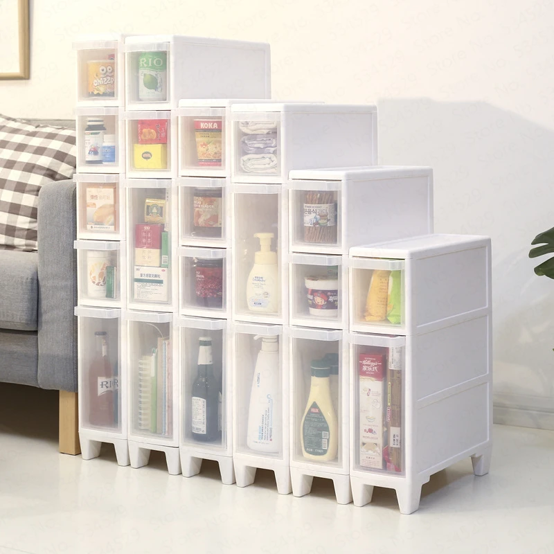 Multi Layer Kitchen Drawers Storage Cabinets Toilet Narrow Kitchen Drawers Storage Cabinets