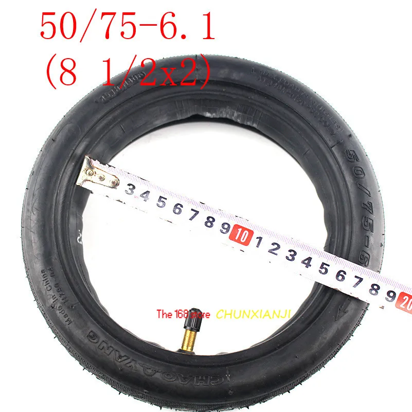 Lightning shipping Chaoyang мини электрический скутер утолщенный 81/2x2*50/75-6,1 внутренняя внешняя Резина высокого качества