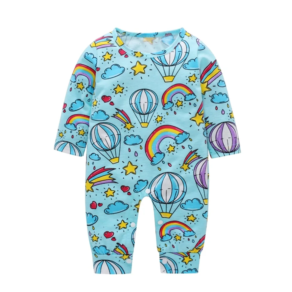 New Newborn Baby clothes Boys Girls Rompers cute Animal Printed Long Sleeve Winter Cotton Kid Jumpsuit Playsuit Outfits Clothing