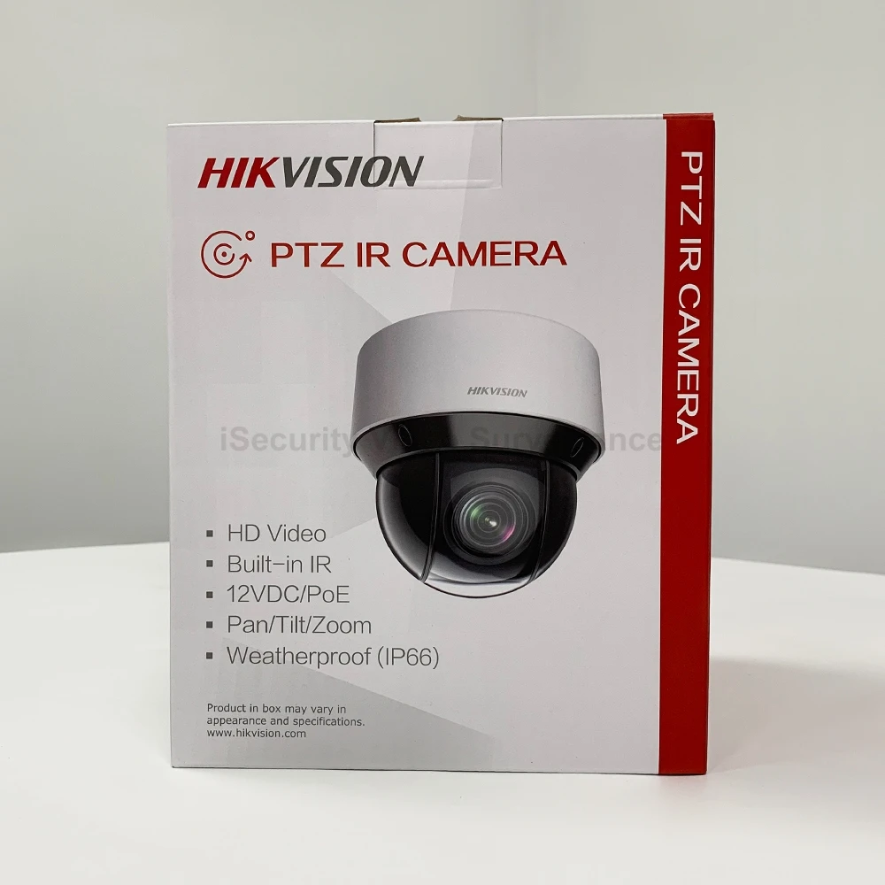 Оригинальный Hik PTZ DS 2DE4A425IW DE 4 дюймовый 4MP IP66 ИК видеонаблюдения 25X POE питание от