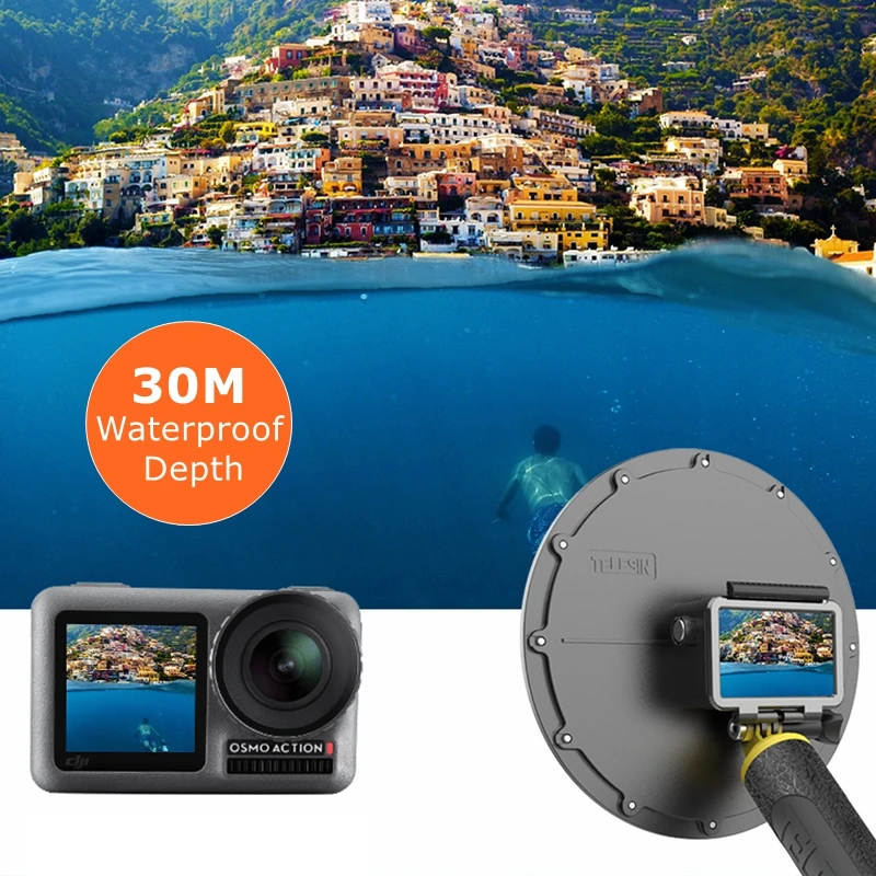 Водонепроницаемый чехол для объектива DJI Osmo погружной купол 30 м аксессуары
