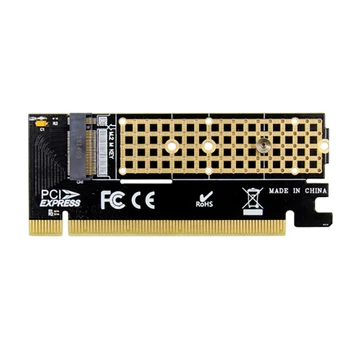 

PCI-E X16 to M.2 Key M NVMe SSD Adapter Expansion Card M.2 NVMe Conversion Card for PC Laptop