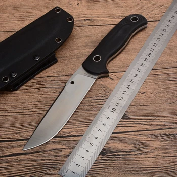 

Latest Fixed Knives 440C Blade G10 Handle Outdoor Hunting Camping Survival Tactical Pocket Knife Utility EDC hand Tools K Kyde