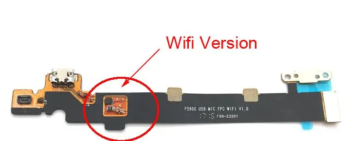 Запасные части для huawei MediaPad M3 Lite 10 usb зарядное устройство порт плата док-станция гибкий кабель - Цвет: Wifi Version