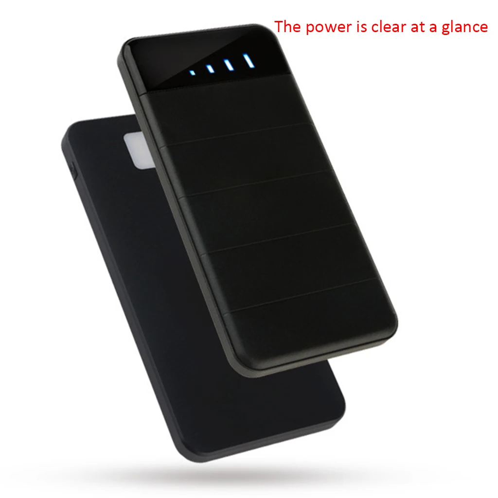 Outdoor Portable Folding Foldable Waterproof Solar Panel Charger Mobile Power Bank 10000mAh For Cellphone Battery Dual USB Port